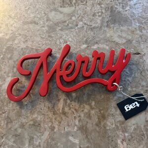 MERRY RED TRIVET KITCHEN ACCESSORY